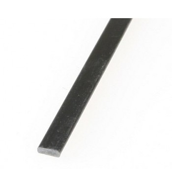 Lamina de fibra de carbono 1.0x5x1000mm