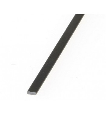 Lamina de fibra de carbono 1x3x1000mm