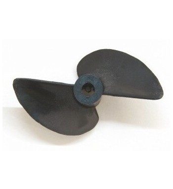 Helice de nylon para barco Graupner 63mm /DD derecha