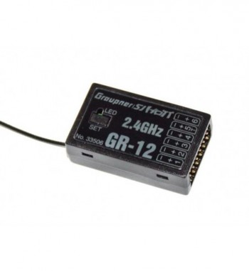 Receptor Graupner GR-12 2.4GHz HoTT