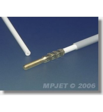 Cable Bowden light 3x2 mm con alambre y punta M2 1.5m