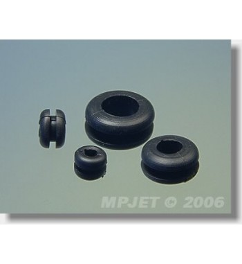 Pasacables de goma 3.2 mm MP-JET - 4 uds.