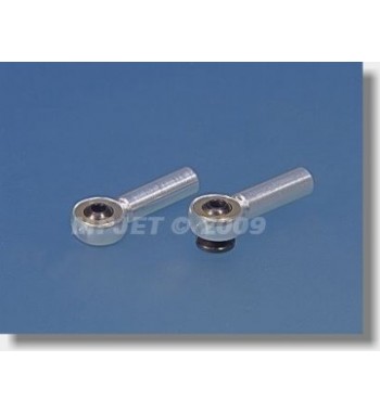 Rotulas de aluminio M2.5x2 Ø5 MP-JET