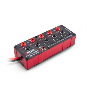 Regleta con 5 puertos Power Strip eFuel 6-24V + Cargadores USB