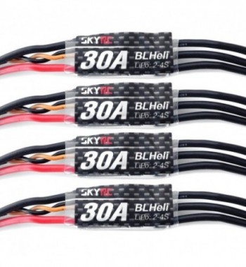 Combo variadores SkyRC 30A ESC BLHeli x4 unidades