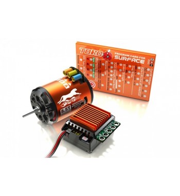 Combo brushless SkyRC 1/10 ESC 60A + motor 13.5T + tarjeta