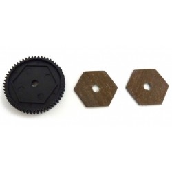 MAIN GEAR 56T AND SLIPPERPADS 1P
