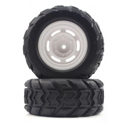 MONSTER TRUCK REAR TIRES&RIMS 2P