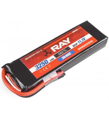 G3 - LC RAY LI-POL 3250 mAh/11.1 30/60C Air Pack