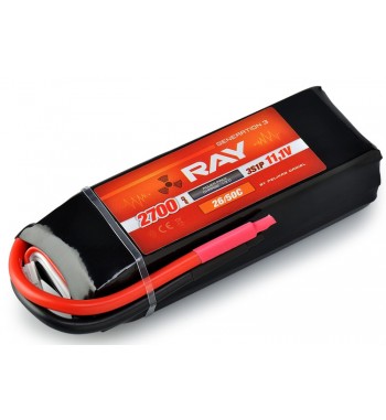 G3 - LC RAY LI-POL 2700 mAh/11.1 30/60C Air Pack