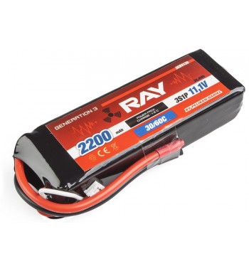 G3 - LC RAY LI-POL 2200 mAh/11.1 30/60C Air Pack