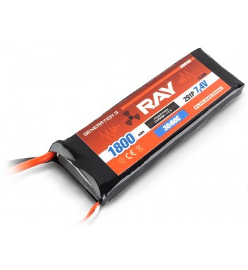 G3 LC - RAY LI-POL 1800 mAh/7.4 30/60C Air Pack