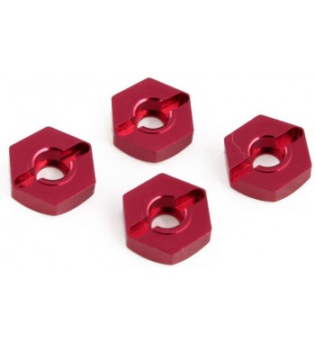 ALUM WHEEL NUTS 4P