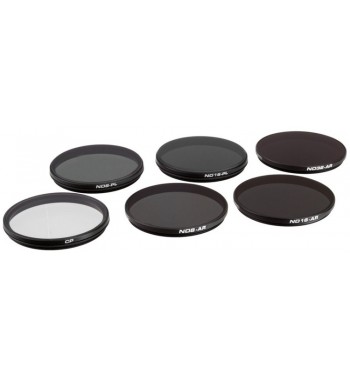 Set de 6 filtros PolarPro para Zenmuse X7 / X5 / X5S / X5R