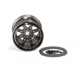 Llantas cromada negra 2 uds. AXIAL (AX8046)