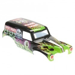 Carrocería Pintada Monster Jam Grave Digger AXIAL (AX31459)